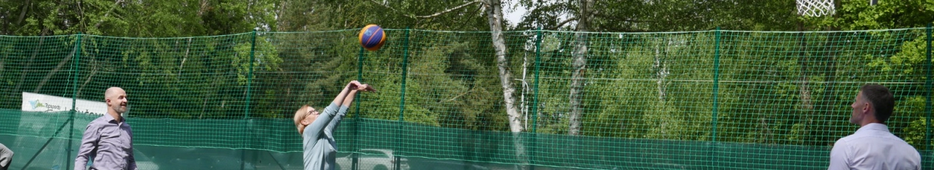 Návštěvníkům kempu Stříbrný rybník bude letos sloužit nové sportoviště